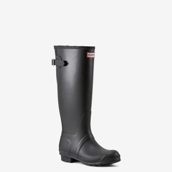 HUNTER Original Back Adjustable Tall Rain Boot Size 10 - Picture 1 of 8